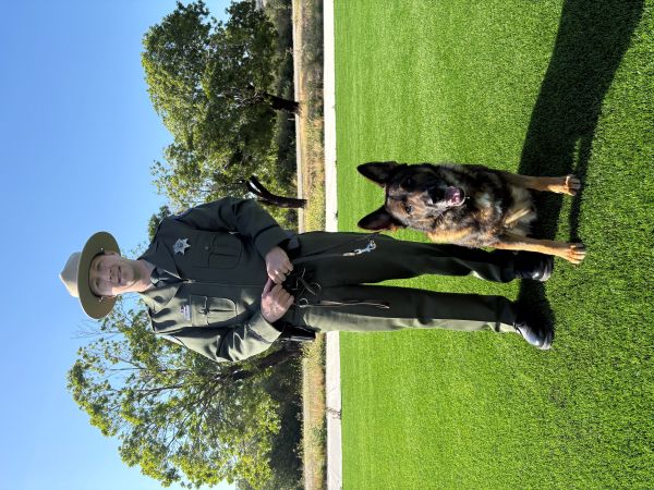 K-9 Hugo and Handler Matt Pasquarella K-9 Hugo and Handler Matt Pasquarella